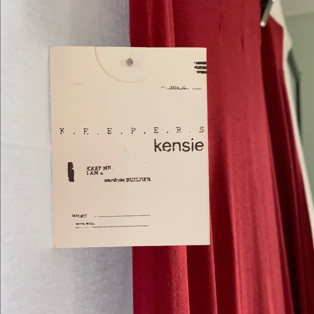 Beautiful red lightweight skirt